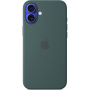 Originalne Apple silikonski ovitek z MagSafe za iPhone 16 Plus - lake green