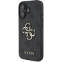Guess 4G Metal Logo ovitek za iPhone 16 Plus - siv