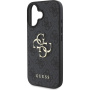 Guess 4G Metal Logo ovitek za iPhone 16 Plus - siv