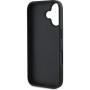 Guess 4G Metal Logo ovitek za iPhone 16 Plus - siv