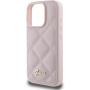 Guess Prešit ovitek za iPhone 16 Pro - roza