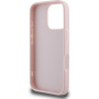 Guess Prešit ovitek za iPhone 16 Pro - roza