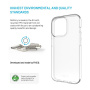 FIXED ReStory Anti-UV recikliran ovitek za iPhone 16 Pro - prozoren