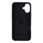 Tactical Silikonski ovitek Velvet Smoothie z MagSafe za iPhone 16 Plus - črn