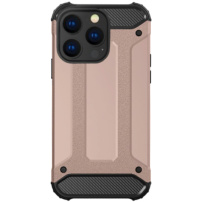 Super vzdržljiv ovitek "Armor" za iPhone 16 Pro - rose gold