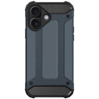 Super vzdržljiv ovitek "Armor" za iPhone 16 Plus - temno moder