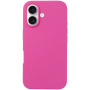 Silikonski ovitek za iPhone 16 - roza