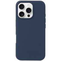 Silikonski ovitek za iPhone 16 Pro - temno moder