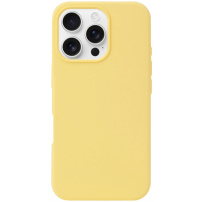 Silikonski ovitek za iPhone 16 Pro Max - rumen