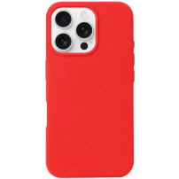 Silikonski ovitek za iPhone 16 Pro Max - rdeč