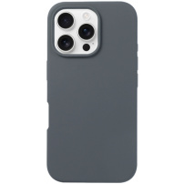 Silikonski ovitek za iPhone 16 Pro Max - siv