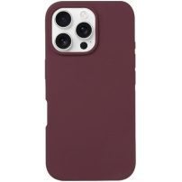 Silikonski ovitek z MagSafe za iPhone 16 Pro - bordo