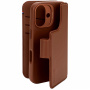 Decoded Odstranljiva preklopna torbica Detachable Wallet 2v1 za iPhone 16 Plus - rjava