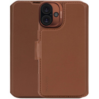 Decoded Odstranljiva preklopna torbica Detachable Wallet 2v1 za iPhone 16 Plus - rjava