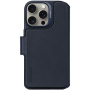Decoded Detachable Wallet 2v1 snemljiva preklopna torbica za iPhone 16 Pro - temno modra