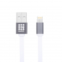HAWEEL Sync & Charge kabel z dvojnim 2in1 USB-A / Lightning / Micro USB priključkom za Apple in druge naprave - 1 m - bela