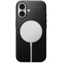 Nomad Usnjen ovitek Modern Leather z MagSafe za iPhone 16 Plus - črn