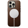 Nomad Usnjen ovitek Modern Leather z MagSafe za iPhone 16 Pro - rjav