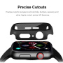 Mat ohišje s kaljenim steklom za Apple Watch 42mm (Series 10 / 11) - modro-vijolično