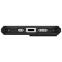 UAG Civilian Rugged Cover z MagSafe za iPhone 16 - črn