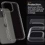 Spigen Crystal Hybrid prozoren ovitek za iPhone 16 Pro Max - prozoren