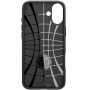 Spigen Ovitek Liquid Air za iPhone 16 Plus - črn