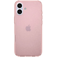 Spigen Ovitek z bleščicami Liquid Crystal Glitter za iPhone 16 - roza