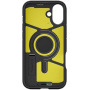 Spigen Tough Armor ovitek s stojalom in MagSafe za iPhone 16 Plus - temno siv