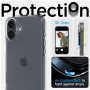 Spigen Ultra Hybrid maten transparenten ovitek za iPhone 16 - prozoren