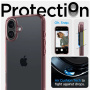 Spigen Ultra Hybrid prozoren ovitek za iPhone 16 - roza