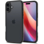 Spigen Ultra Hybrid maten prosojen ovitek z barvnim okvirjem za iPhone 16 Plus - črn