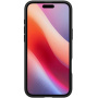 Spigen Ultra Hybrid maten prosojen ovitek z barvnim okvirjem za iPhone 16 Plus - črn