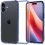 Spigen Ultra Hybrid prosojen ovitek z barvnim okvirjem za iPhone 16 Plus - moder