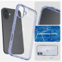 Spigen Ultra Hybrid prosojen ovitek z barvnim okvirjem za iPhone 16 Plus - moder