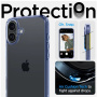 Spigen Ultra Hybrid prosojen ovitek z barvnim okvirjem za iPhone 16 Plus - moder