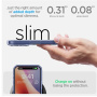 Spigen Ultra Hybrid prosojen ovitek z barvnim okvirjem za iPhone 16 Plus - moder