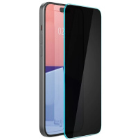 Spigen GLAS.tR EZ Fit kaljeno Anti-Spy steklo za iPhone 15 / 16