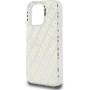 Karl Lagerfeld IML Electroplated Repeated Logo ovitek za iPhone 16 Pro - zlat
