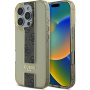 Guess Ovitek IML Middle 4G Stripe za iPhone 16 Pro Max - rjav