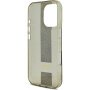 Guess Ovitek IML Middle 4G Stripe za iPhone 16 Pro Max - rjav
