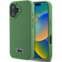 Lacoste Iconic Petit Pique Woven Logo Cover z MagSafe za iPhone 16 - zelen