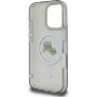 Karl Lagerfeld IML K&CH Heads Metal Frame Cover z MagSafe za iPhone 16 Pro - siva