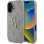 Guess 4G Metal Logo ovitek za iPhone 16 Plus - roza