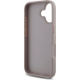 Guess 4G Metal Logo ovitek za iPhone 16 Plus - roza