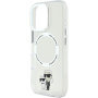 Karl Lagerfeld Ovitek IML Karl and Choupette z MagSafe za iPhone 16 Pro - prozoren