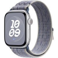 Originalne Apple Športni pas Nike za Apple uro 42mm / 41mm / 40mm / 38mm - sivo moder