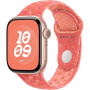 Originalne Apple Športni pas Nike za Apple uro 42 mm / 41 mm / 40 mm / 38 mm - S/M - vroče oranžna
