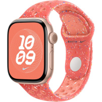 Originalne Apple Športni pas Nike za Apple uro 42 mm / 41 mm / 40 mm / 38 mm - S/M - vroče oranžna