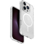 UNIQ Ovitek z bleščicami LifePro Xtreme MagClick z MagSafe za iPhone 16 Pro - srebrn