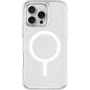 UNIQ Ovitek z bleščicami LifePro Xtreme MagClick z MagSafe za iPhone 16 Pro - srebrn